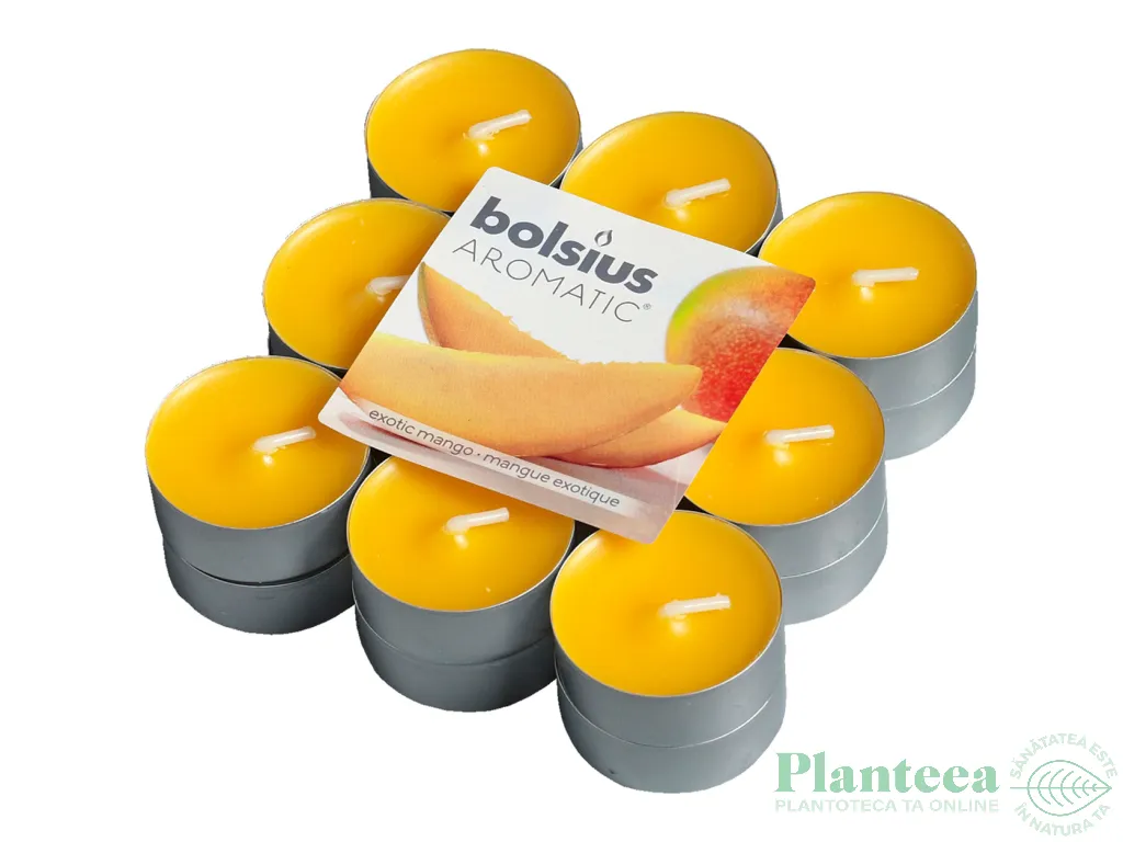 Lumanari pastila parfumate 4h mango 18b - BOLSIUS