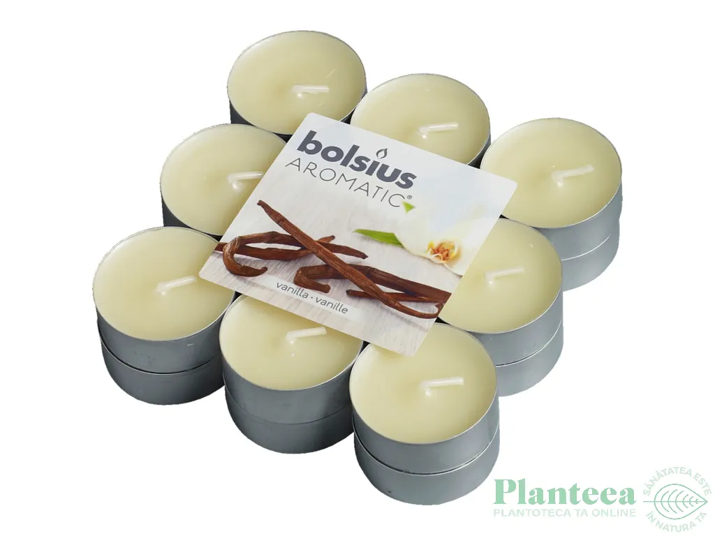 Lumanari pastila parfumate 4h vanilie 18b - BOLSIUS