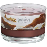 Lumanare parfumata pahar cu capac 26h santal 370g - BOLSIUS