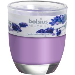 Lumanare parfumata pahar 23h lavanda 290g - BOLSIUS