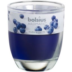 Lumanare parfumata pahar 23h coacaze 290g - BOLSIUS