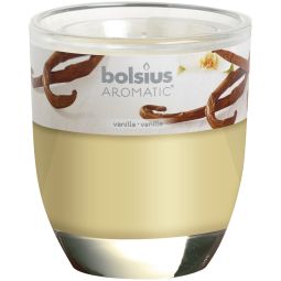 Lumanare parfumata pahar 23h vanilie 290g - BOLSIUS