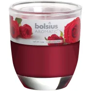 Lumanare parfumata pahar 23h trandafir 290g - BOLSIUS