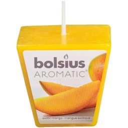 Lumanare parfumata piramida 14h mango 80g - BOLSIUS