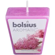 Lumanare parfumata piramida 14h liliac 80g - BOLSIUS