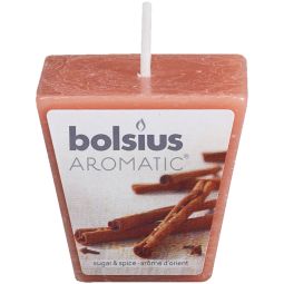 Lumanare parfumata piramida 14h scortisoara 80g - BOLSIUS
