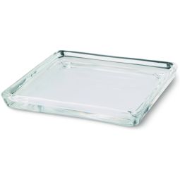 Suport sticla farfurie patrata lumanari stalp 100mm - BOLSIUS