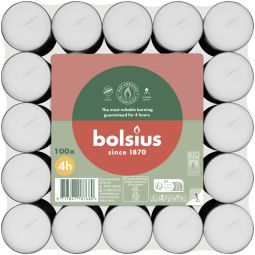 Lumanari pastila neparfumate 4h 100b - BOLSIUS
