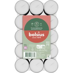 Lumanari pastila neparfumate 8h 30b - BOLSIUS