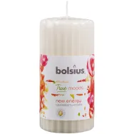 Lumanare parfumata stalp 33h new energy grepfrut ghimbir True Moods 260g - BOLSIUS