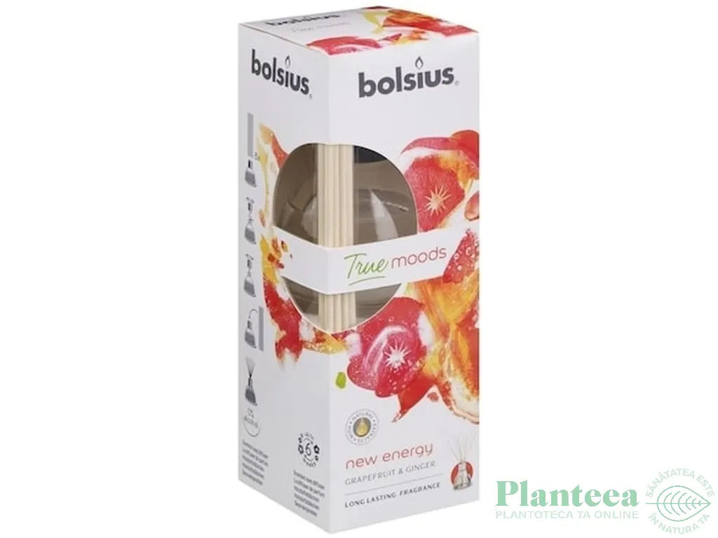 Odorizant difuzor bete casa grepfrut ghimbir True Moods 45ml - BOLSIUS