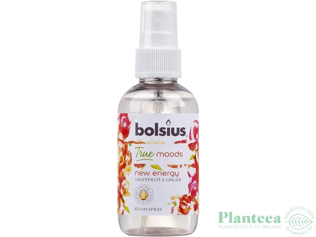 Spray aromatic camera grepfrut ghimbir True Moods 75ml - BOLSIUS