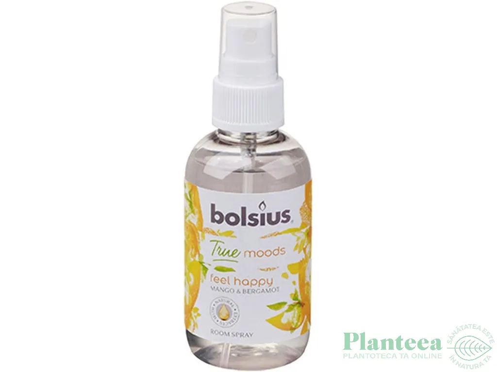 Spray aromatic camera mango bergamot True Moods 75ml - BOLSIUS