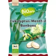 Bomboane eucalipt mentol eco 75g - BIODETA