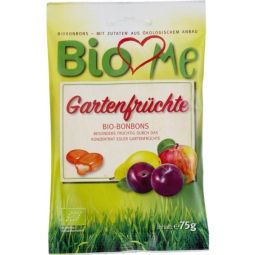 Bomboane fructe gradina fara gluten eco 75g - BIO LOVES ME