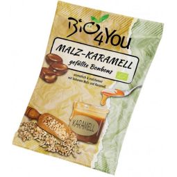 Bomboane malt caramel eco 75g - BIO 4 YOU