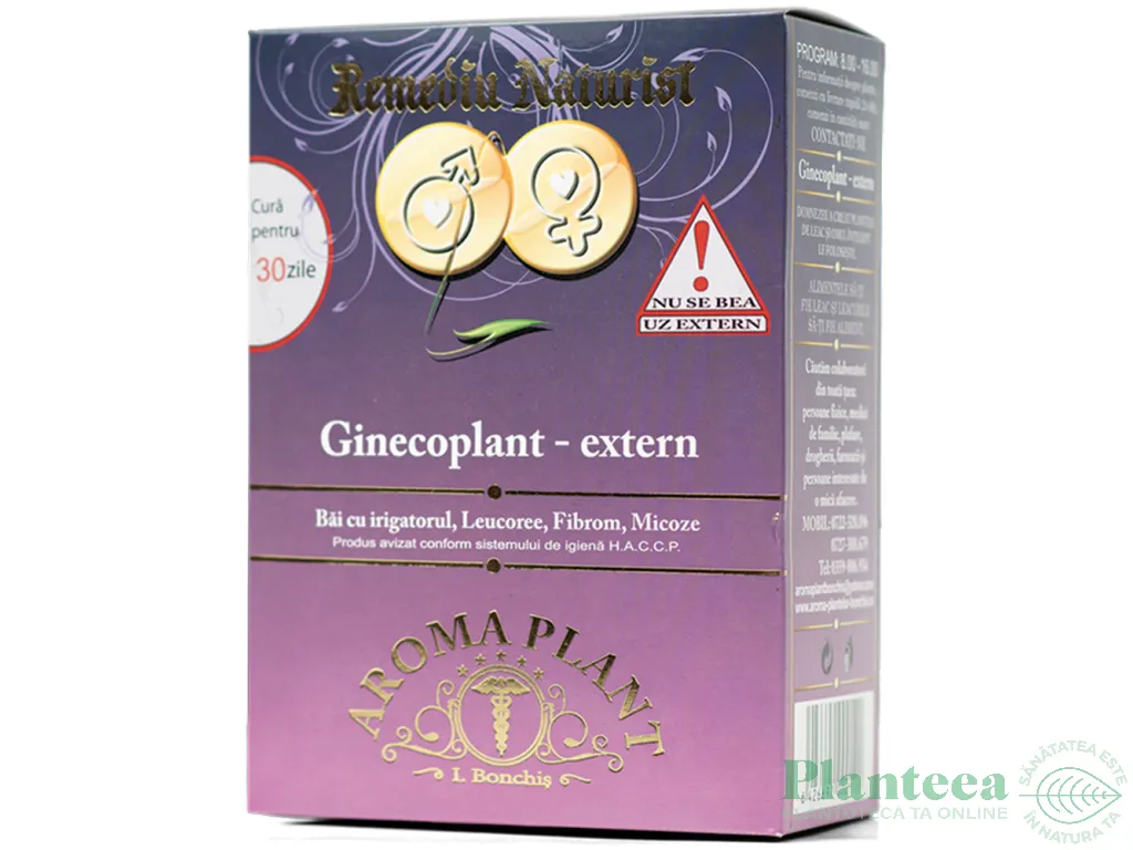 Ceai Ginecoplant [afectiuni ginecologice externe] 320g - BONCHIS