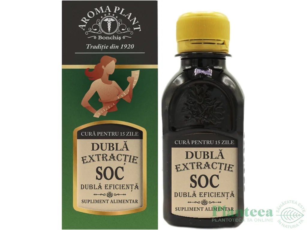 Tinctura soc fructe dubla extractie 100ml - BONCHIS