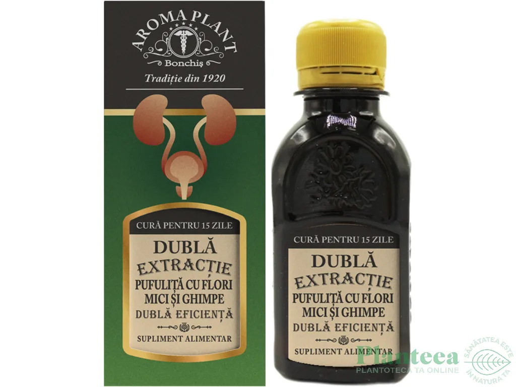 Tinctura pufulita flori mici ghimpe dubla extractie 100ml - BONCHIS