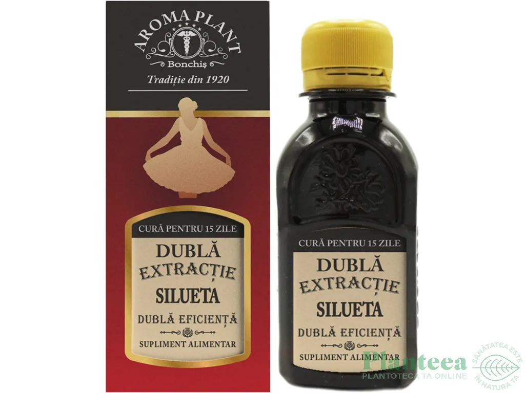 Tinctura Silueta [obezitate] dubla extractie 100ml - BONCHIS