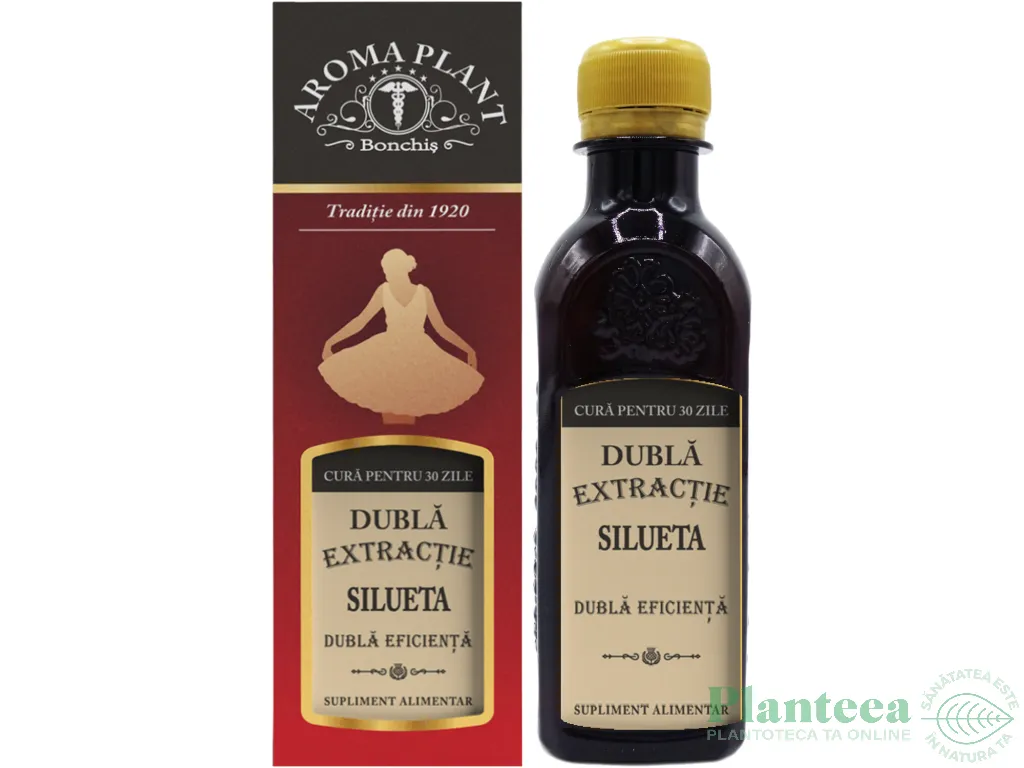 Tinctura Silueta [obezitate] dubla extractie 200ml - BONCHIS
