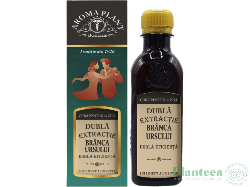 Tinctura branca ursului dubla extractie 200ml - BONCHIS
