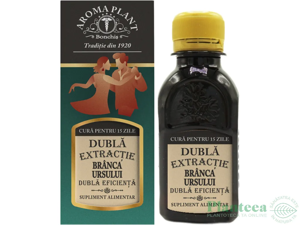 Tinctura branca ursului dubla extractie 100ml - BONCHIS