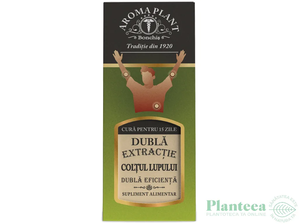 Tinctura coltul lupului [cretusca] dubla extractie 100ml - BONCHIS