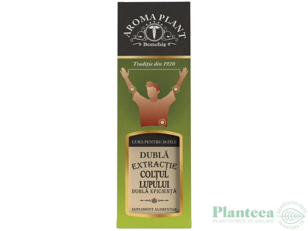 Tinctura coltul lupului [cretusca] dubla extractie 200ml - BONCHIS
