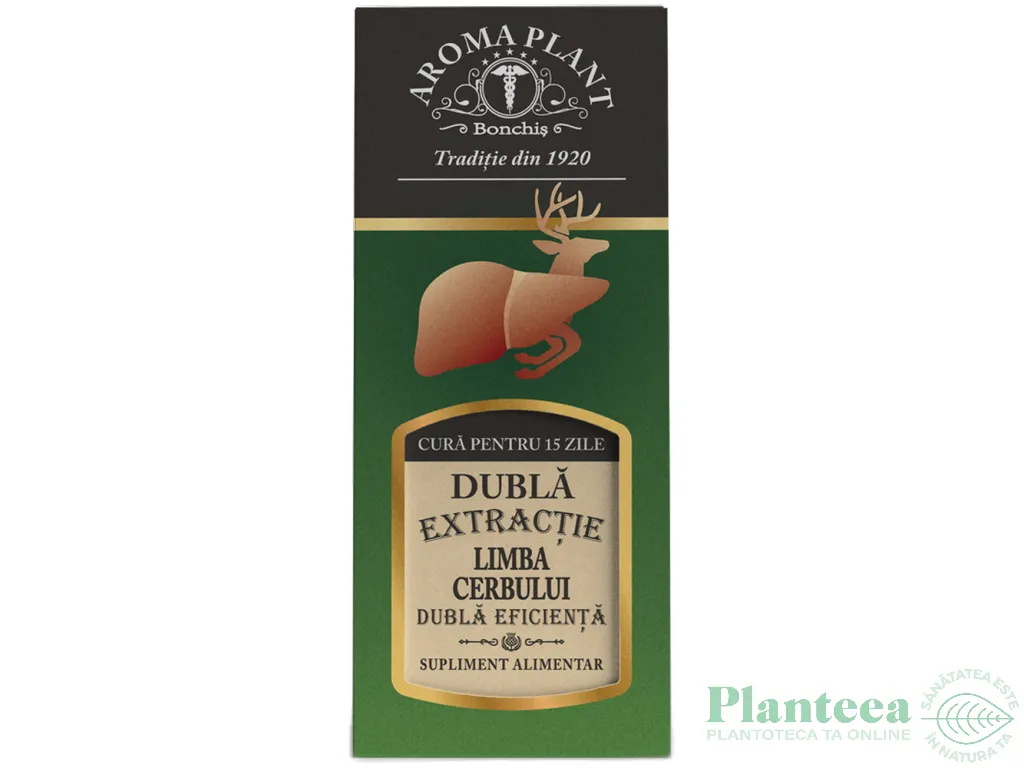 Tinctura limba cerbului dubla extractie 100ml - BONCHIS
