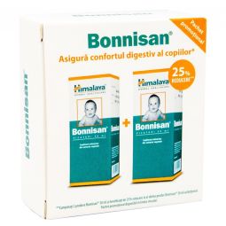 Pachet picaturi vegetale Bonnisan bebe 2x30ml - HIMALAYA HERBAL