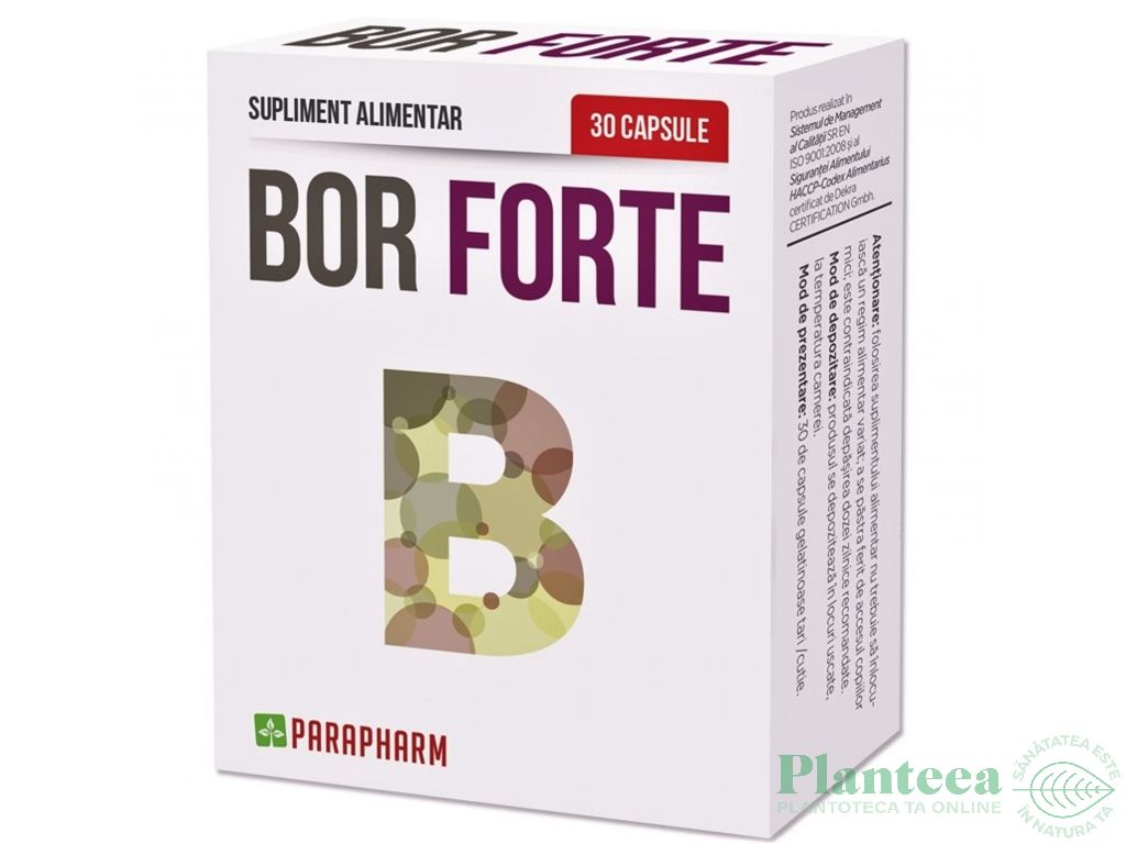 Bor forte 30cps - PARAPHARM