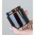 Borcanel sticla bruna Ambra fara capac 120ml - MAYAM
