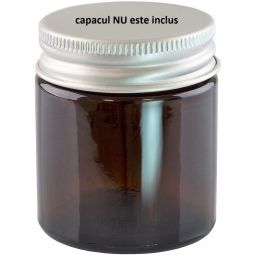 Borcanel sticla bruna Ambra fara capac 30ml - MAYAM