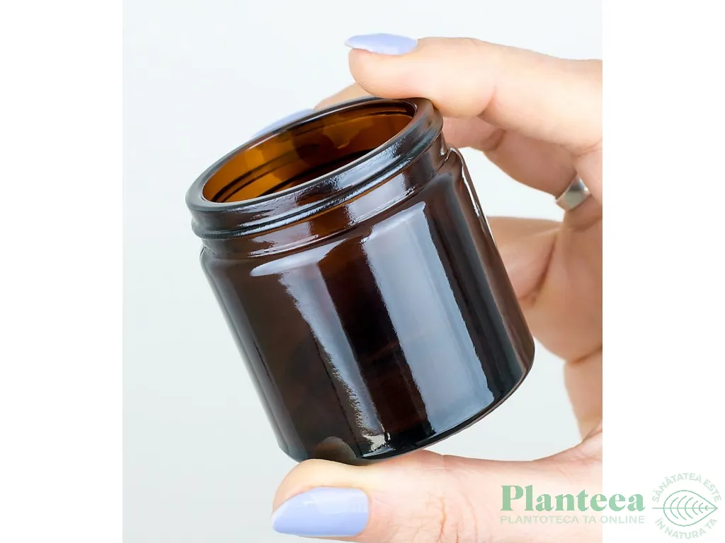 Borcanel sticla bruna Ambra fara capac 60ml - ELLEMENTAL