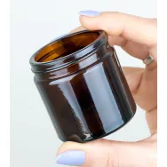 Borcanel sticla bruna Ambra fara capac 60ml - MAYAM