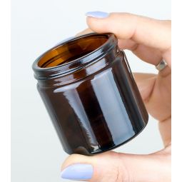 Borcanel sticla bruna Ambra fara capac 60ml - MAYAM