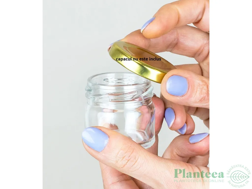 Borcanel sticla transparenta Zoia fara capac 30ml - ELLEMENTAL
