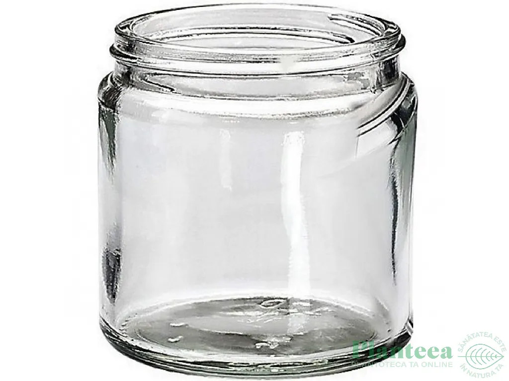 Borcanel sticla transparenta Clara fara capac 120ml - ELLEMENTAL