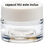 Borcanel sticla transparenta Prince fara capac 5ml - MAYAM