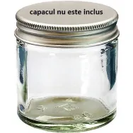 Borcanel sticla transparenta Clara fara capac 60ml - MAYAM