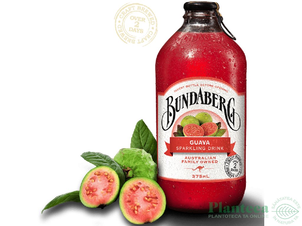 Bautura spumant guava fara alcool 375ml - BUNDABERG