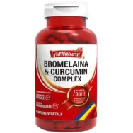 Bromelaina & curcumin complex 60cps - ADNATURA