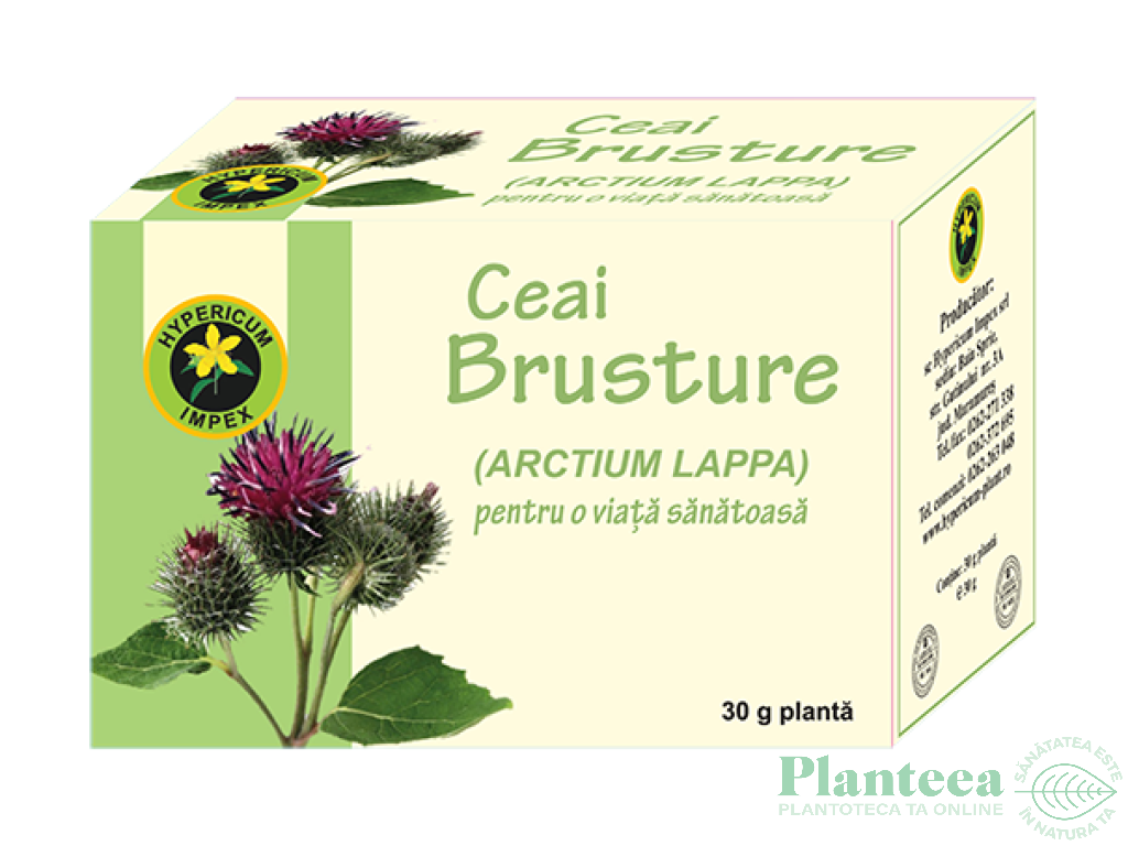 Ceai brusture 20dz - HYPERICUM PLANT