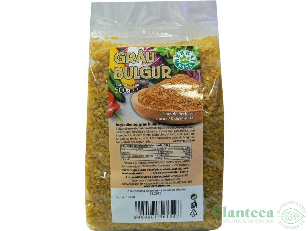 Bulgur grau 500g - HERBAL SANA