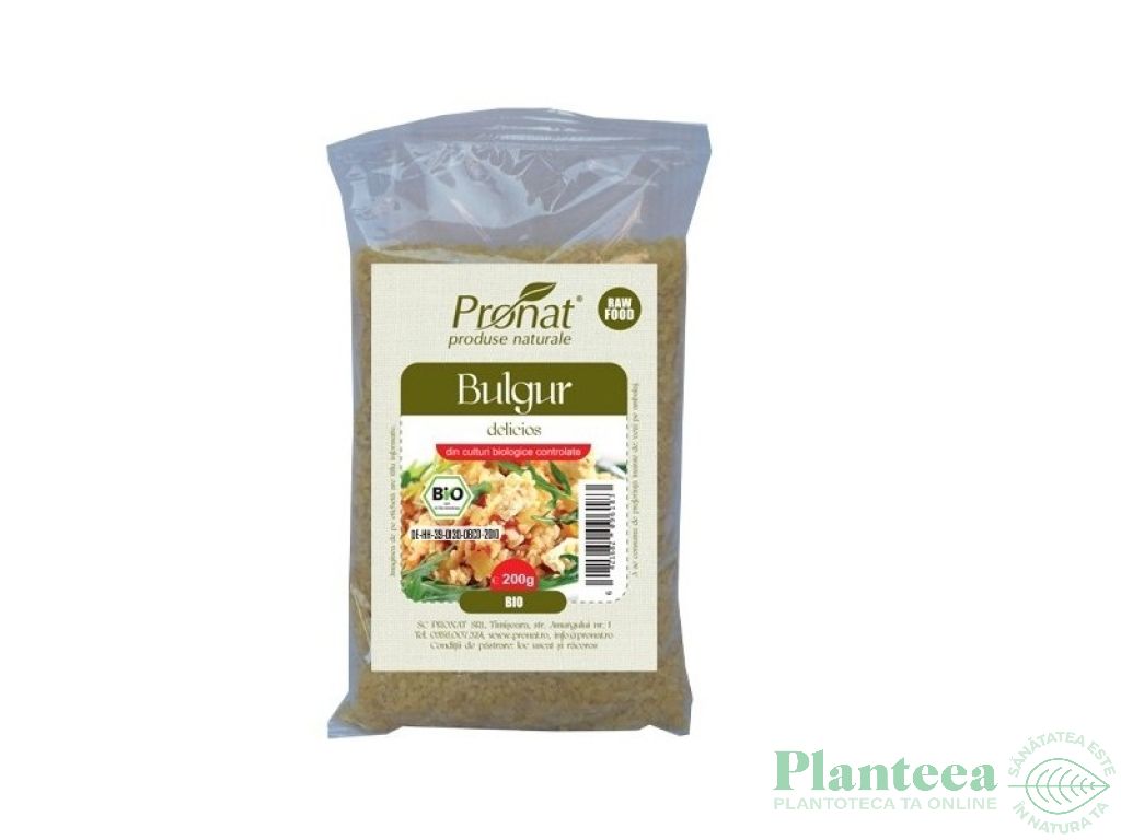 Bulgur grau eco 200g - PRONAT