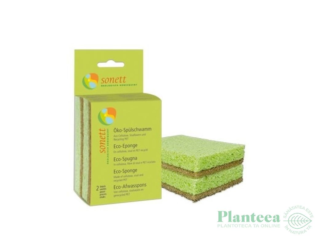 Burete ecologic pt spalat vase 2b - SONETT