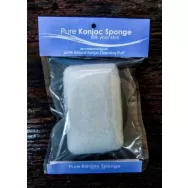 Burete konjac fibre vegetale pt copii 9,5x6,5cm - PURE KONJAC SPONGE