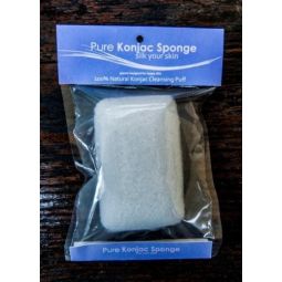 Burete konjac fibre vegetale pt copii 9,5x6,5cm - PURE KONJAC SPONGE