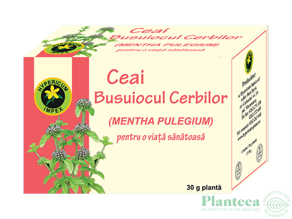 Ceai busuiocul cerbilor 30g - HYPERICUM PLANT